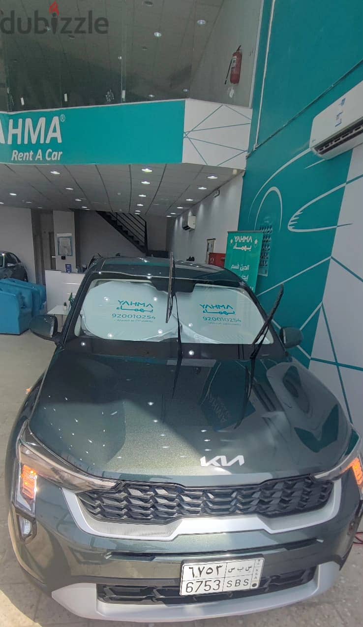 Kia Sonet 2026 for rent Khamis Mushait - Free delivery monthly rental 9