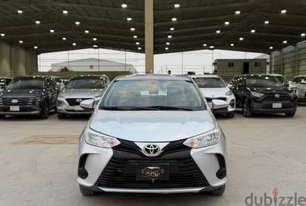 تويوتا يارس 2022 فضي | Toyota Yaris 2022 Silver
