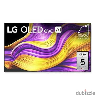 Lg Oled 65g5wua 65" 4K UHD Oled evo G5 Smart TV, Black