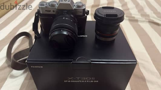 Fujifilm X-T30 II Camera Kit + 2 Lenses + Accessories