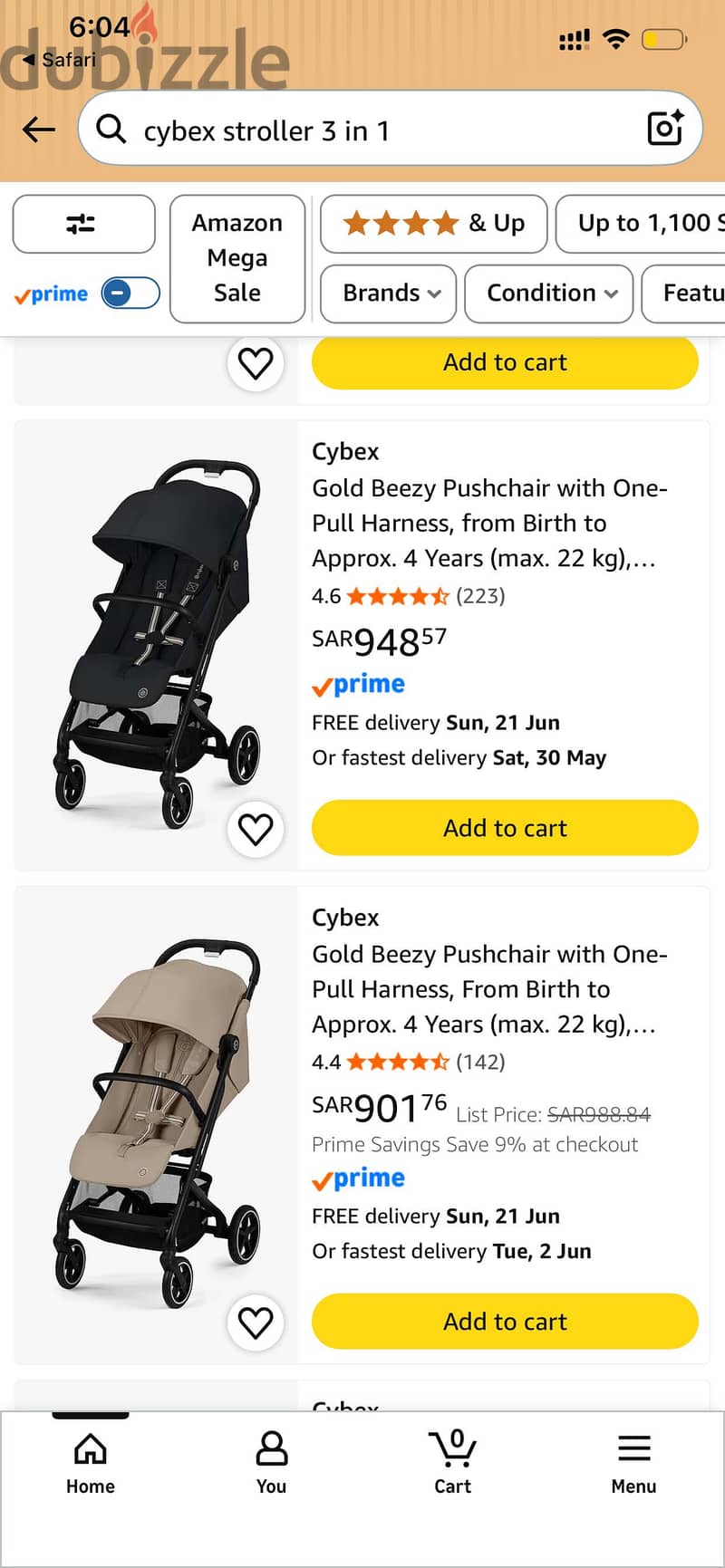 Baby Stroller Cybex Brand 7