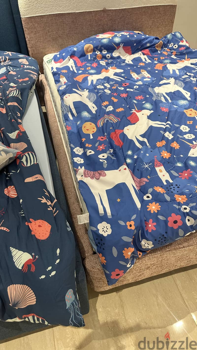 Pink and White Single Bed - Home Centre 2
