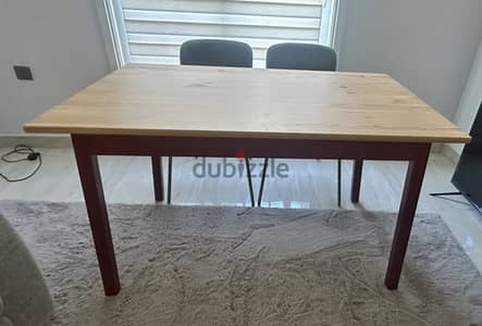 IKEA PINNTORP Dining Table with 4 chairs