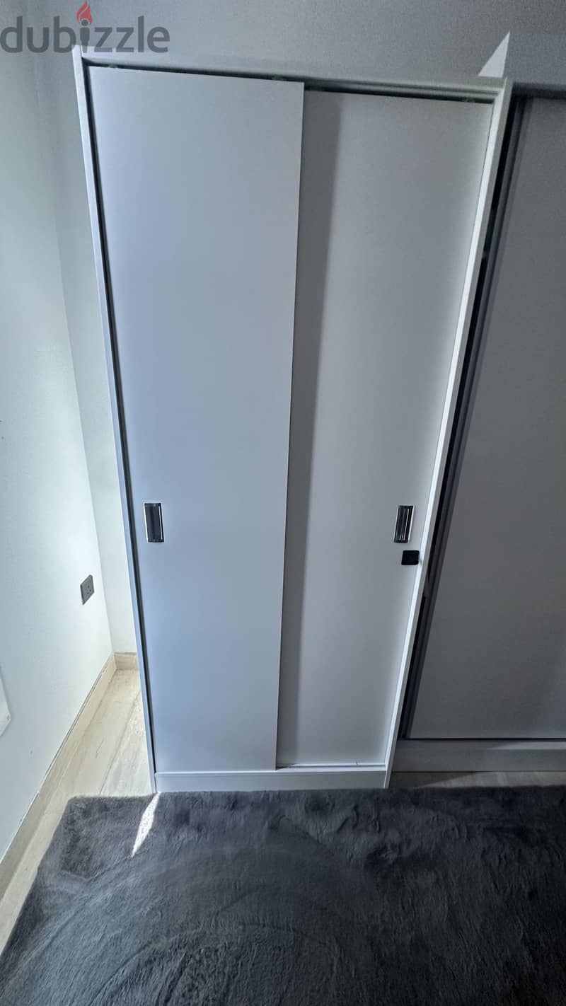 Home Centre Berry 2 door sliding wardrobe (2 pieces) 1