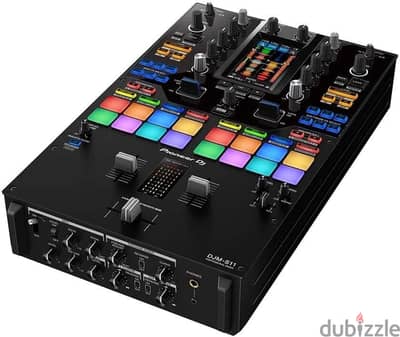 Pioneer DJ DJM-S11 Professional 2 Channel DJ Mixer Color Touch Display