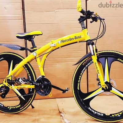 Yellow Foldable Cycle (Mercedes Benz) Fork Length: 29 Inch