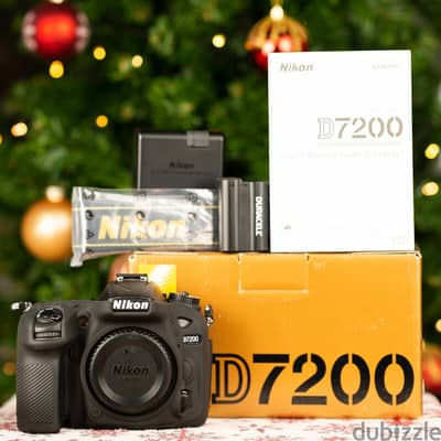 NIKON D 7200 DSLR CAMERA (BODY)