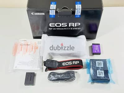 Canon EOS RP RF 24-105mm F4-7.1 IS STM Kit.