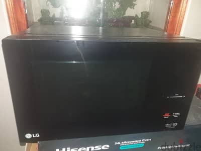 LG Smart Inverter Microwave 34L