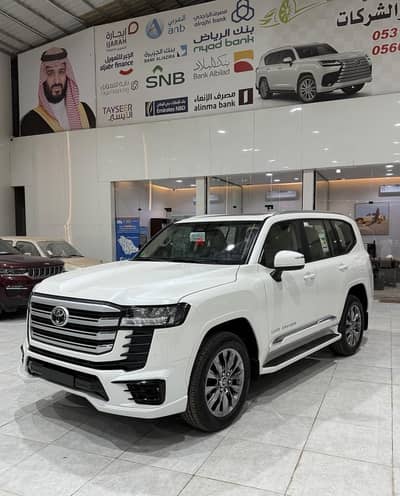 تويوتا لاندكروزر GXR. L5 تنفس طبيعي الساير 2026 كاش وبنوك