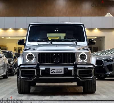 مرسيدس G63 موديل 2022 فضي