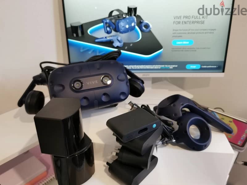 HTC VIVE PRO Virtual Reality (VR) Full System - Blue 1
