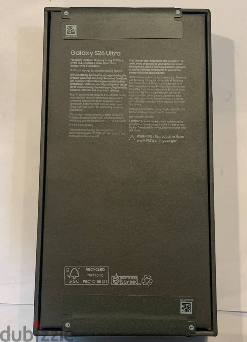 New Factory Unlocked Samsung Galaxy S26 Ultra 12GB RAM 512GB SM-S948U1 1