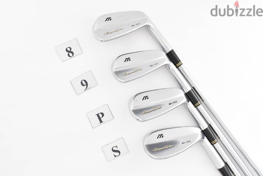 9PCS MIZUNO PRO MS-203 Iron Set 3-4-5-6-7-8-9-P-S RH DG R400 Regular G 2