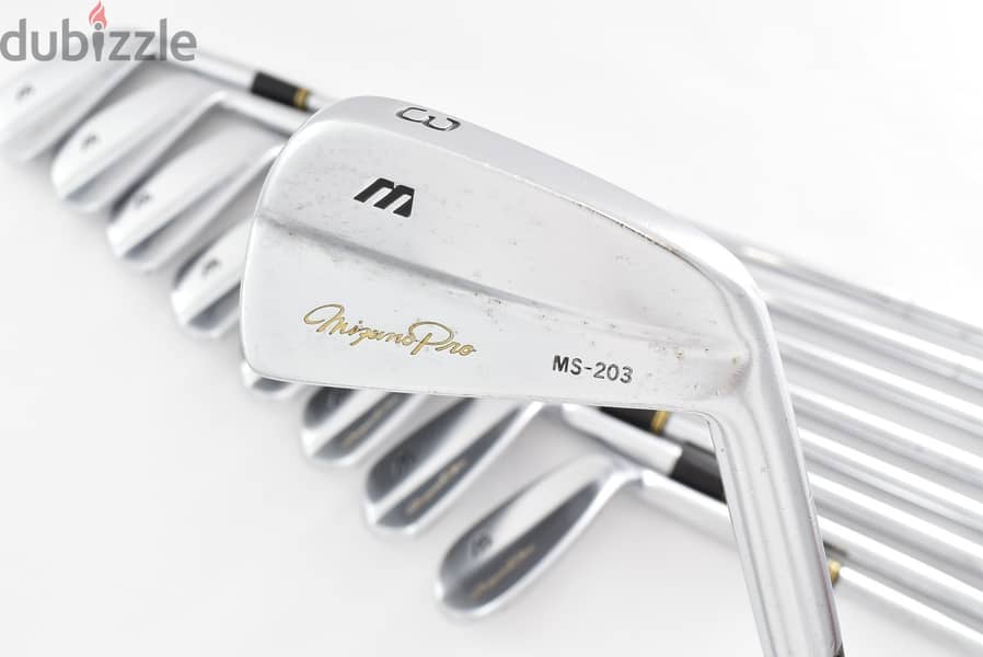9PCS MIZUNO PRO MS-203 Iron Set 3-4-5-6-7-8-9-P-S RH DG R400 Regular G 6