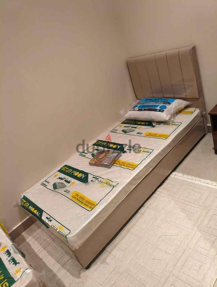 90*190 cm bed with 15cm mattress for sale at best price. COD 3