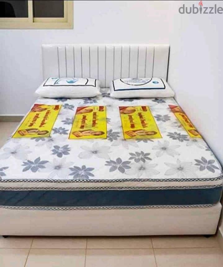Queen size 150*200 cm bed with mattress at best price. COD 10