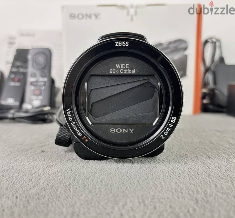Sony FDR-AX53 4K Ultra HD Handycam Camcorder +2 Remote Controls 2