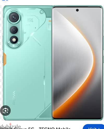 Tecno Pova curve display 8GB RAM 256 STORAGE
