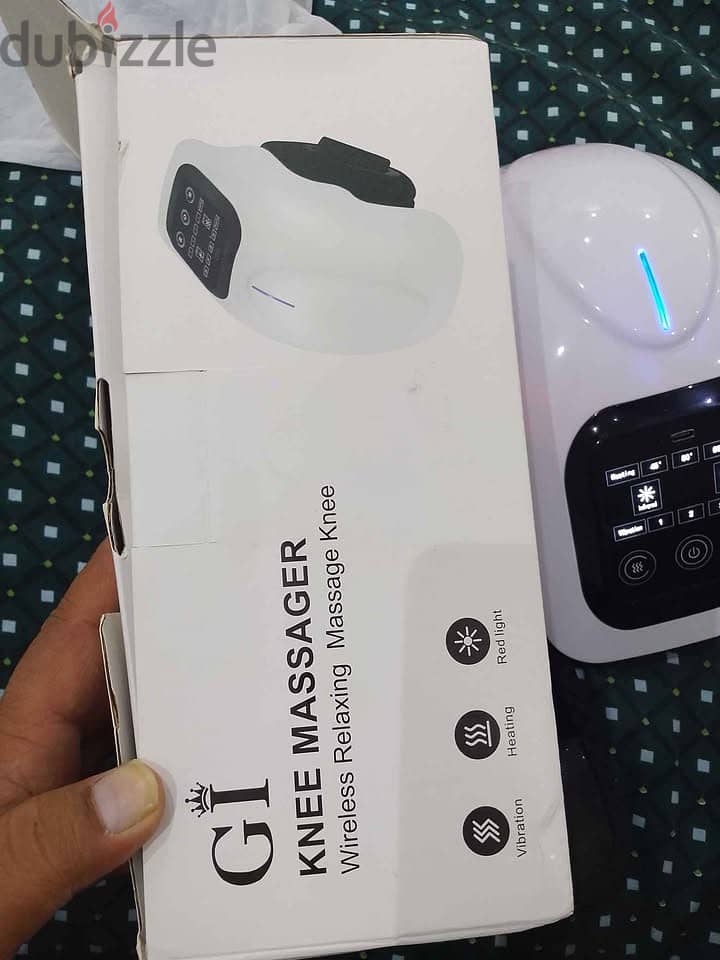 Smart Wireless Knee Massager with Heat & Vibration (Brand New) 149 SAR 1