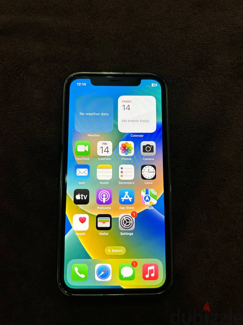 Apple - iPhone X 64gb Excellent working 6