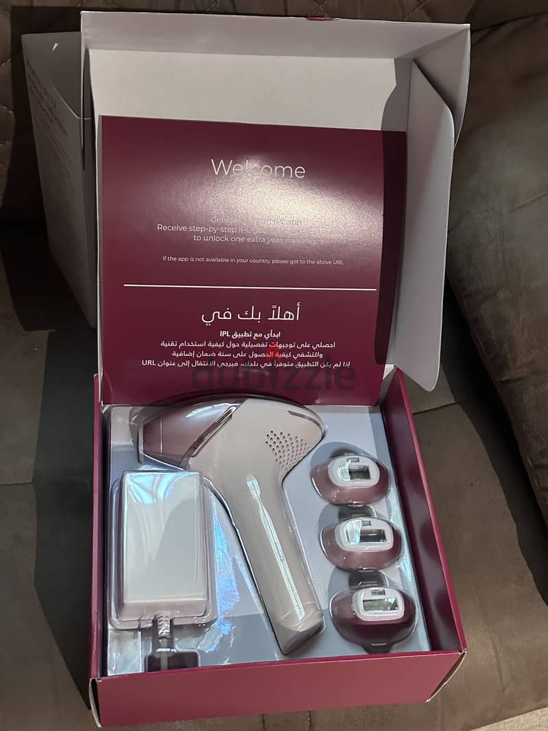 جهاز ليزر لإزالة الشعر احدث اصدار من فيليبس (جديد) للبيع 2