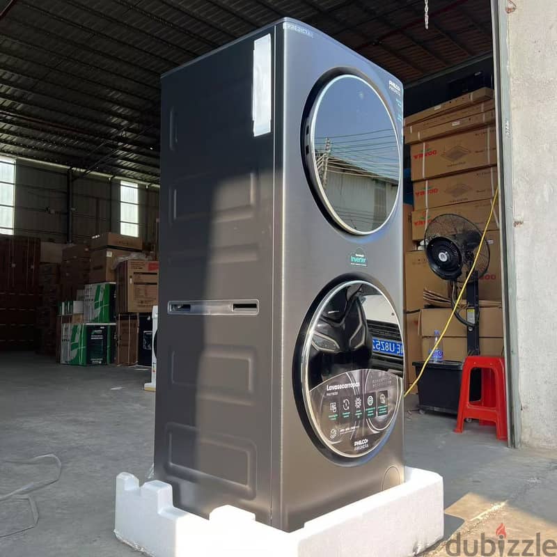 Washing Machine Front Loading 15KG With Dryer Inverter 1400RPM LED 1