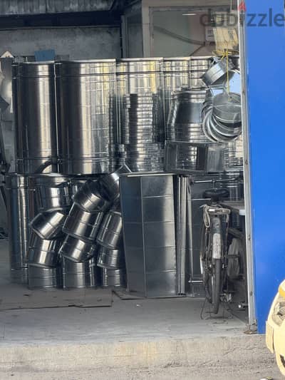 Havc Round  duct work