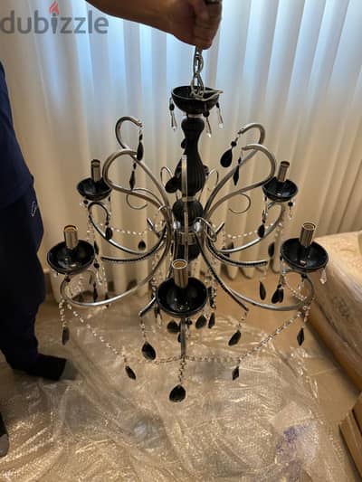 ثريا كريستال عصفور اصليChandelier with authentic Asfour crystals