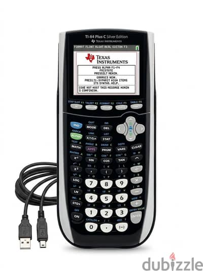 Texas Instruments TI-84 Plus C Silver Edition Graphing Calculator