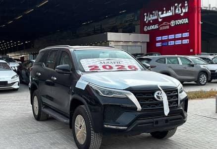 تويوتا فورتشنر GX2 4x4 2026 - الأقل سعراً.
