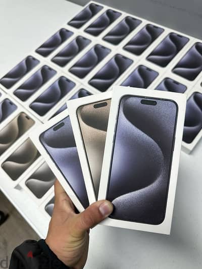 NEW Apple iPhone 15 Pro Max Factory Sealed