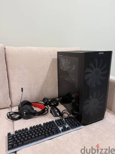 Pc gamin RTX3050 مبرد مائي