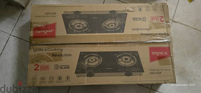 Kitchen table top stove