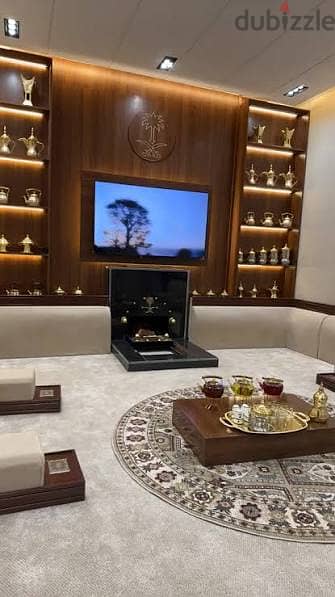 صور مشبات مودرن الحديثة. ديكورات مشبات رخام مع خشبت صاميم مشبات فخمة 5