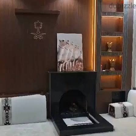 صور مشبات مودرن الحديثة. ديكورات مشبات رخام مع خشبت صاميم مشبات فخمة 8