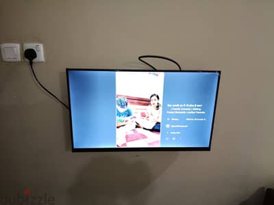 Smart flat tv for sale in jazan