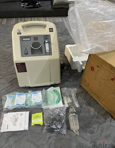 جهاز توليد الأكسجين يوويل جديد Yuwell Oxygen concentrator 5L ( F7-5 )