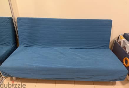 Blue Sofa Bed