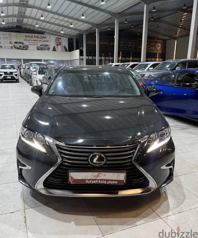 لكزس ES 350 2017 سوداء | Lexus ES 350 2017 Black
