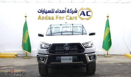 هايلوكس S-GLX بريمي دبل بنزين2.7 فل كامل بصمة 2026