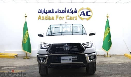 هايلوكس S-GLX بريمي دبل بنزين2.7 فل كامل بصمة 2026