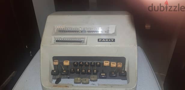 OLD FACIT Mechanical Calculator (AS IS)