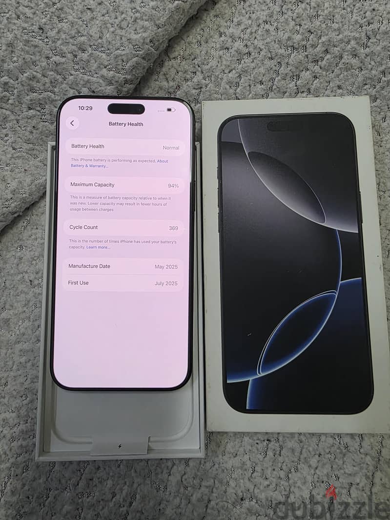Apple - iPhone 16 Pro Max 256gb Sale Swap 93 battery 3