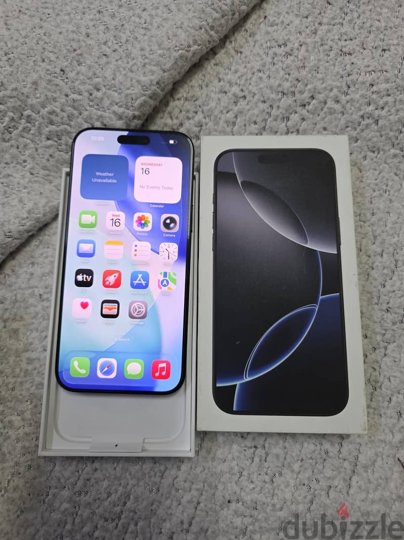 Apple - iPhone 16 Pro Max 256gb Sale Swap 93 battery 4