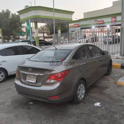 Hyundai Accent 2014 location Almasiaf  15.500 SAR good car best price