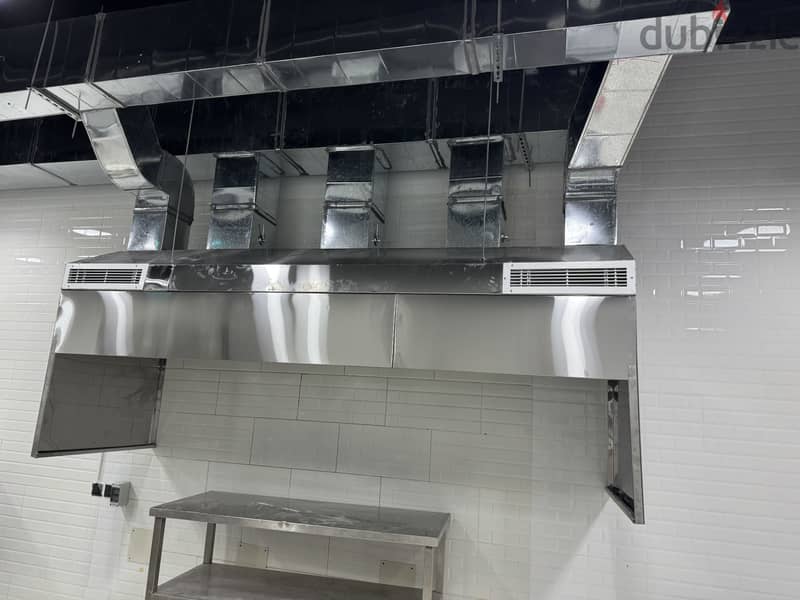 Hvac duct work &Exhust duct & chiller fun coil unit 4