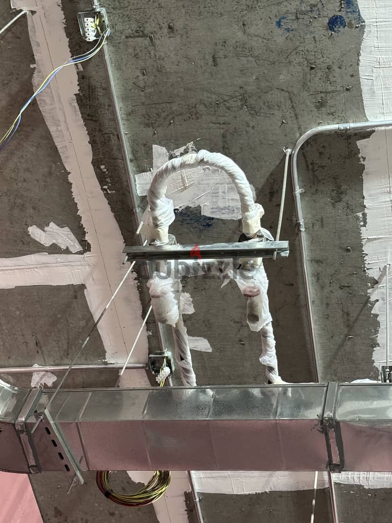 Hvac duct work &Exhust duct & chiller fun coil unit 10