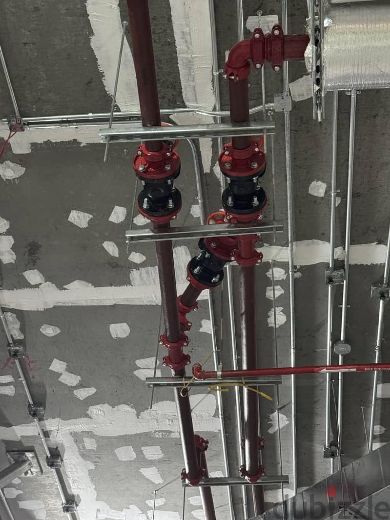 Hvac duct work &Exhust duct & chiller fun coil unit 13
