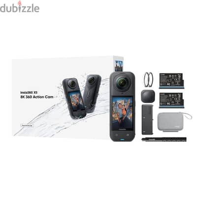 Insta360 X5 360 8K Action Camera - Essentials Bundle